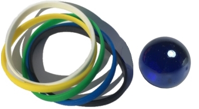 Wrist Bands and Burden Ball.